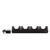 CT40 non-booted 4 bay net base.Kit includes Dock and power supply, EU power cable. For Ethernet comms and recharging upto 4