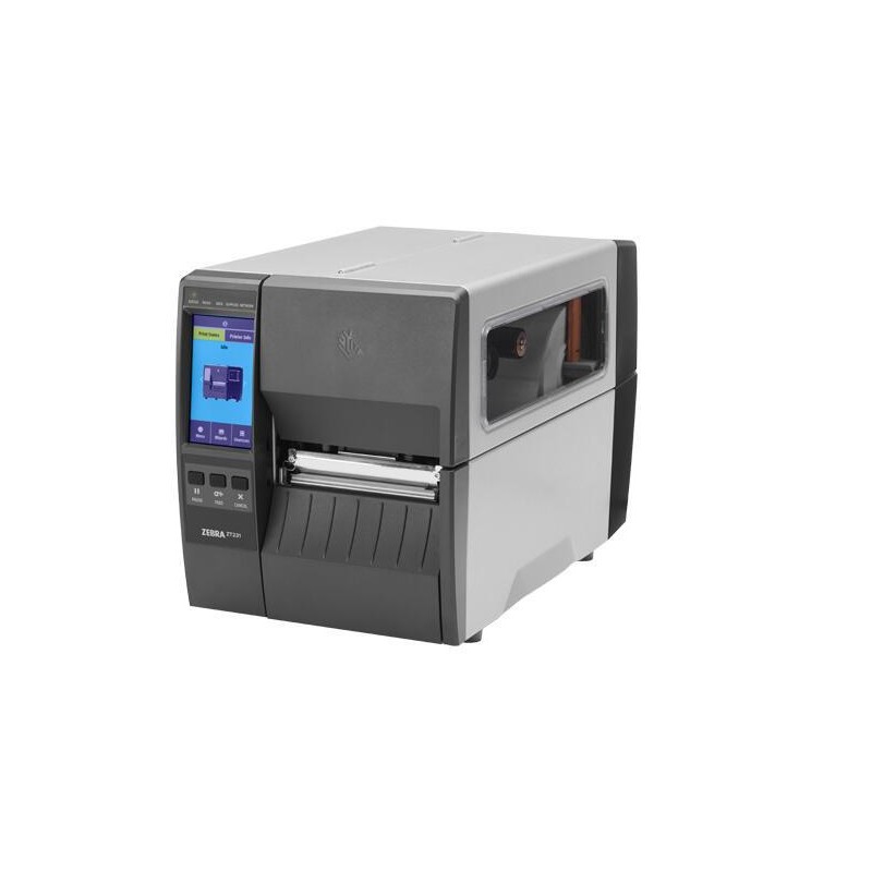 Zebra ZT231, 8 dots/mm (203 dpi), display, EPL, ZPL, ZPLII, USB, USB Host, RS232, BT (BLE), Ethernet