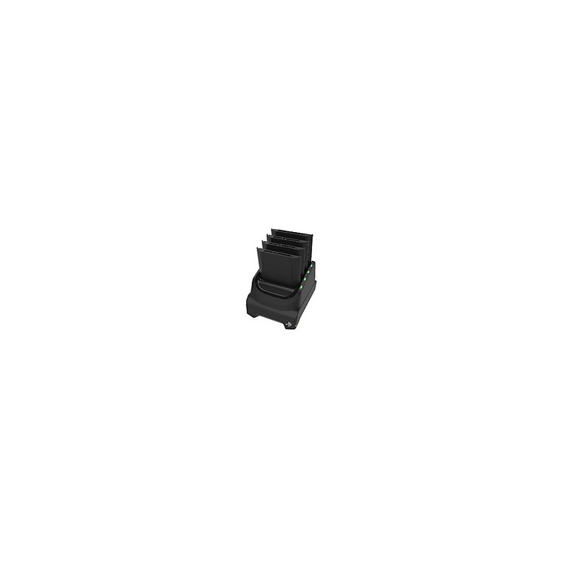 Zebra TC51/56 4-Slot Battery Charger, Charges Four SPARE Batteries. Includes Power Supply And DC Cable.