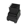 Zebra TC51/56 4-Slot Battery Charger, Charges Four SPARE Batteries. Includes Power Supply And DC Cable.