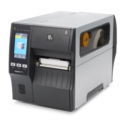 TT Printer ZT411 4", 300 dpi, Euro and UK cord, Serial, USB, 10/100 Ethernet, BT 4.1/MFi, USB Host, On-metal, RFID UHF Encoder:
