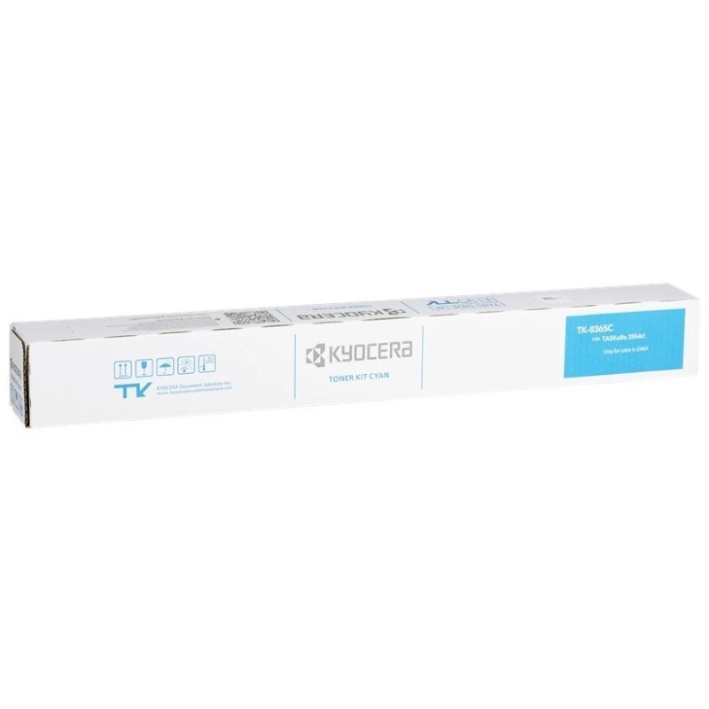 Kyocera Toner cyan na 12 000 A4 (při 5% pokrytí), pro TASKalfa 2554ci