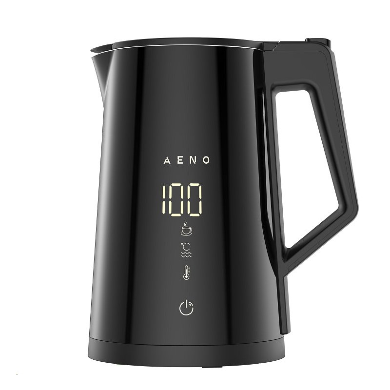 AENO Rychlovarná konvice EK7 - 1,7l, 2200W, Wi-Fi - černá