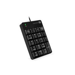 CONNECT IT NumCALC drátová numerická klávesnice, ČERNÁ