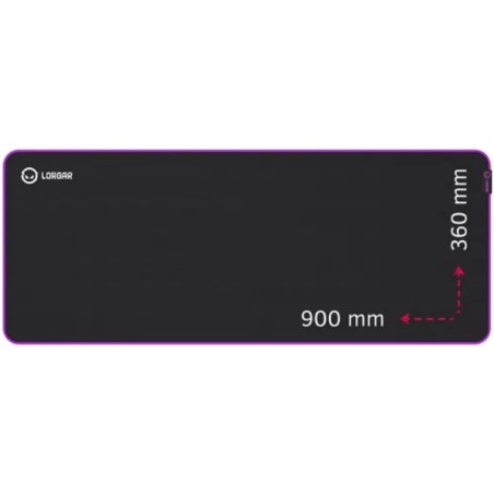 LORGAR podložka pod myš MAIN 319 (XL), 900 x 360 x 3mm