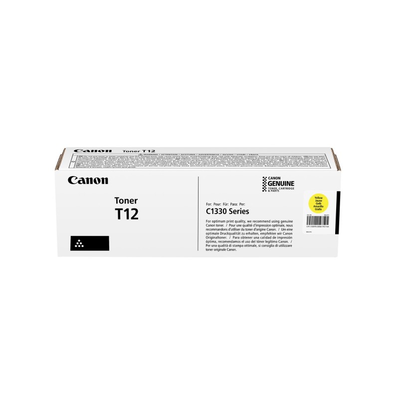 Canon TONER T12Y žlutá pro i-SENSYS X C1333 (5 300 str.)