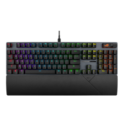 ASUS klávesnice ROG STRIX SCOPE II X, mechanická, drátová, ROG NX Snow V2, US