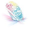 CONNECT IT DOODLE WHITE Limited Edition herní myš, BÍLÁ