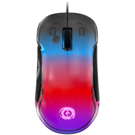 CANYON Herní drátová myš BRAVER GM-728, optická, RGB, až 12 800 DPI, 7tl. programovatelných, černá