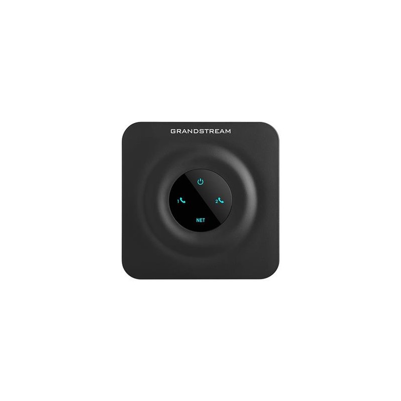 Grandstream HT802 V2 (ATA), 2x FXS, 2 SIP účty, 1x LAN, 3-cestná konf., auto-provisioning