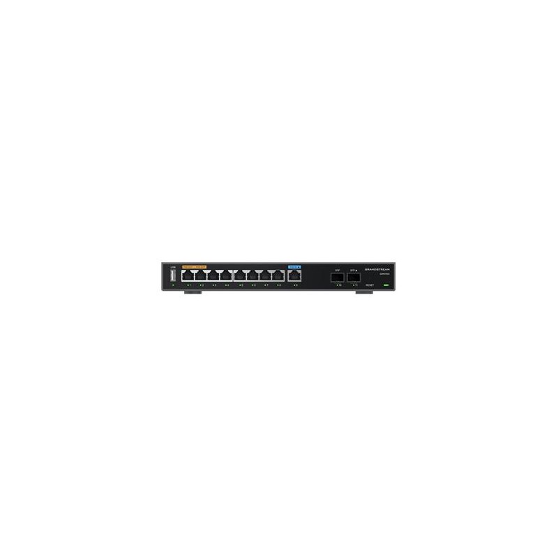 Grandstream GWN7003 VPN router 2 SFP, 9 Gb porty / 1 PoE in, 2 PoE out