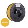 Tisková struna (filament) C-TECH PREMIUM LINE, ABS, dopravní žlutá, RAL1023, 1,75mm, 1kg