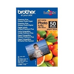 BROTHER Paper BP-71 foto lesklý 10x15/50ks