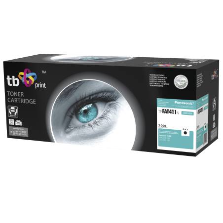Toner TB kompatibilní s Panasonic KX-FAT411E,Black