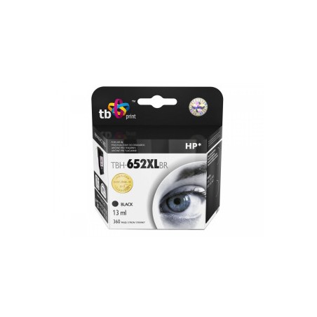 Ink. kazeta TB kompat. s HP 652 XL,BK reman
