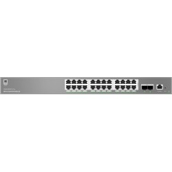 Grandstream GWN7803PL Pro L2++ Managed switch, 24 portů, PoE+, SFP+