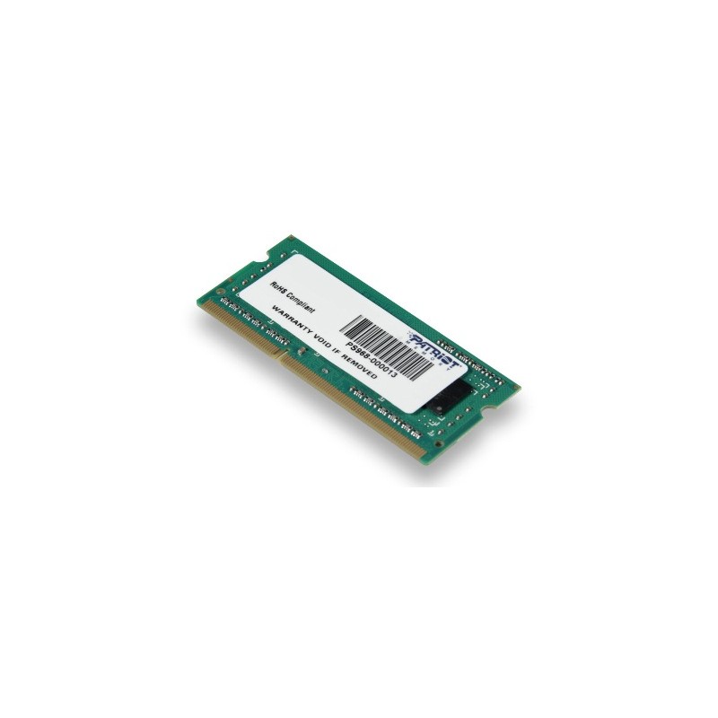 Patriot/SO-DIMM DDR3/4GB/1600MHz/CL11/1x4GB PSD34G160081S
