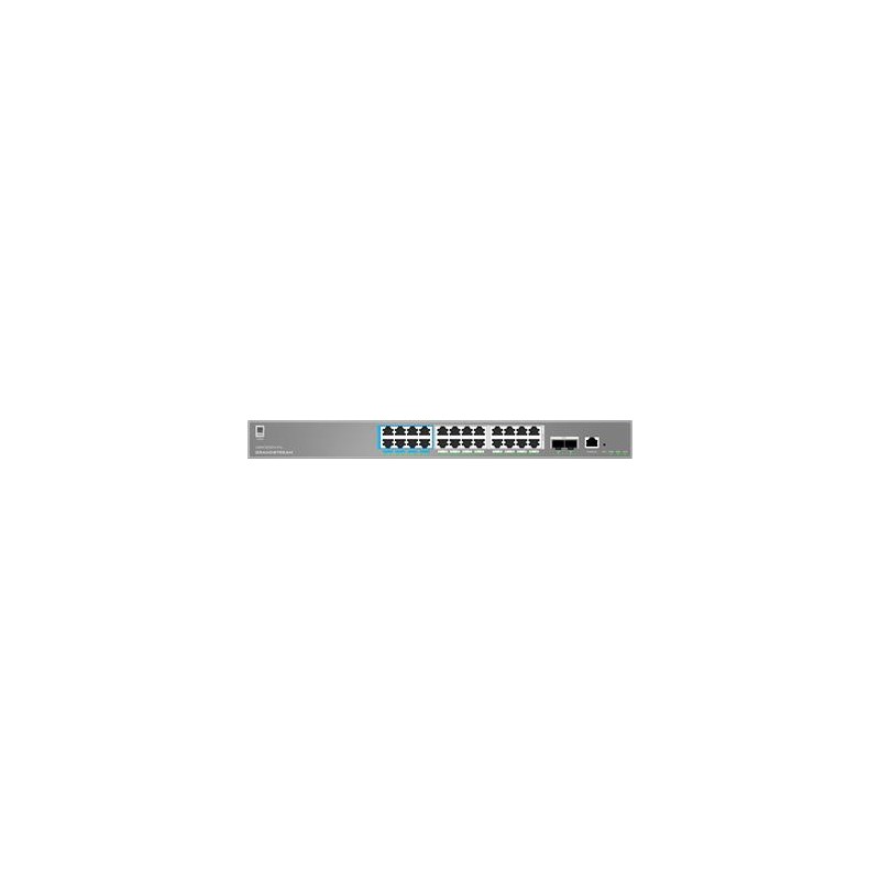 Grandstream GWN7803PH Pro L2++, Managed switch, 24x 1Gb RJ45, PoE, SFP+