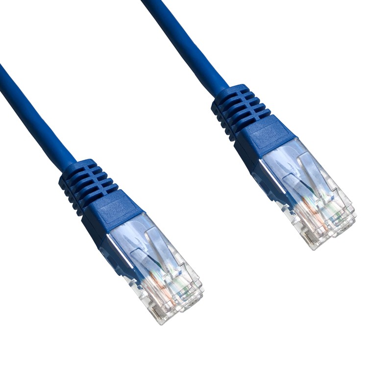 DATACOM patch cord UTP cat5e 0,5M modrý 1503