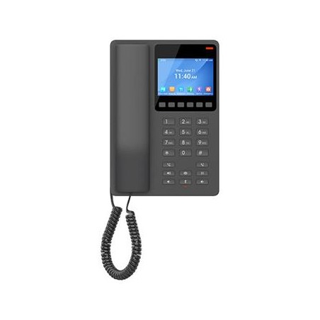 Grandstream GHP631W SIP WiFi hotelový telefon s displejem, černý