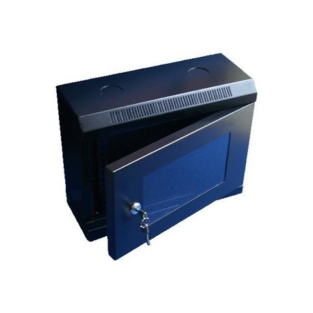 10" rack jednodílný 6U/140 DATACOM černý Skl.dv.
