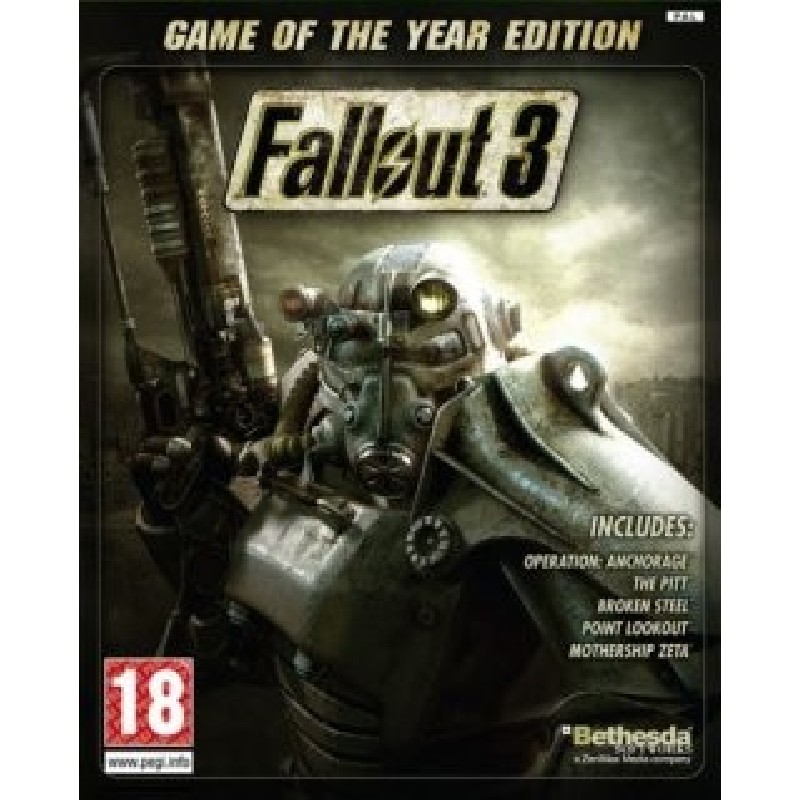 Fallout 3 Game of the Year Edition – hra pro PC (elektronická licence)
