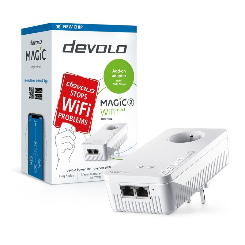 devolo Magic 2 WiFi next rozšiřující modul 2400 Mbps