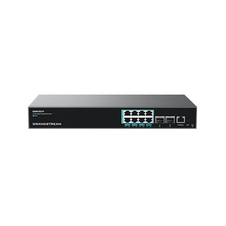 Grandstream GWN7821P managed Network Switch L3, 8x2,5G, SFP+, PoE, VLAN, IGMP, MLD, MVR
