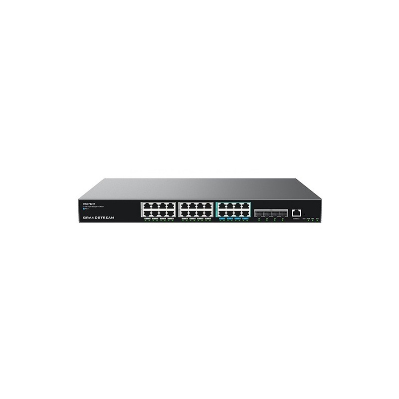 Grandstream GWN7822P managed Network Switch L3, 16 x 1G, 8 x 2.5G, SFP+, PoE, VLAN, IGMP, MLD, MVR
