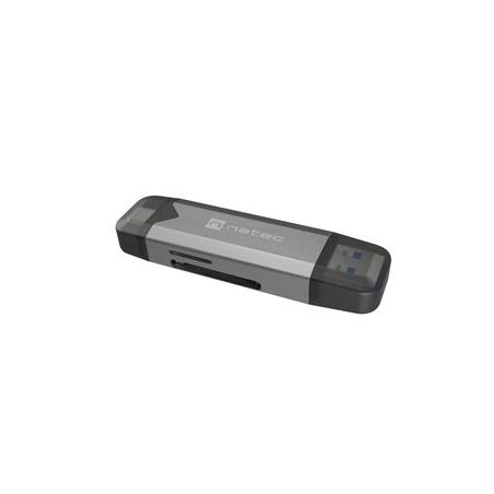 Čtečka karet Natec SCARAB 3 USB-A + USB-C 3.1 GEN 1/microSD/microSDHC/microSDXC/SD/SDHC/SDXC/T-Flash