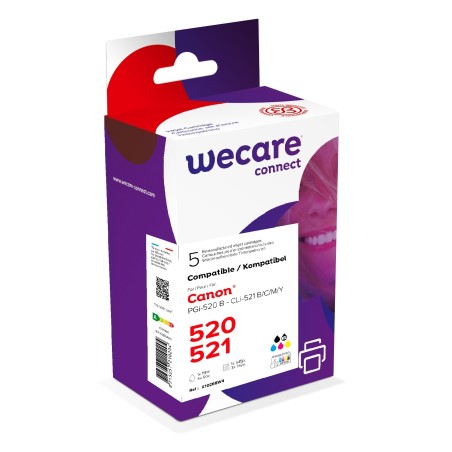 WECARE ARMOR ink sada kompatibilní s Canon PGI-520,CLI-521, PBCMY