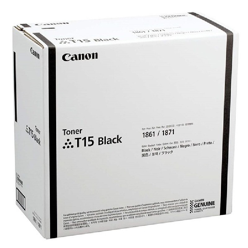 CANON TONER T15 černý pro i-SENSYS X 1861P, 1871P (42 000 str.)