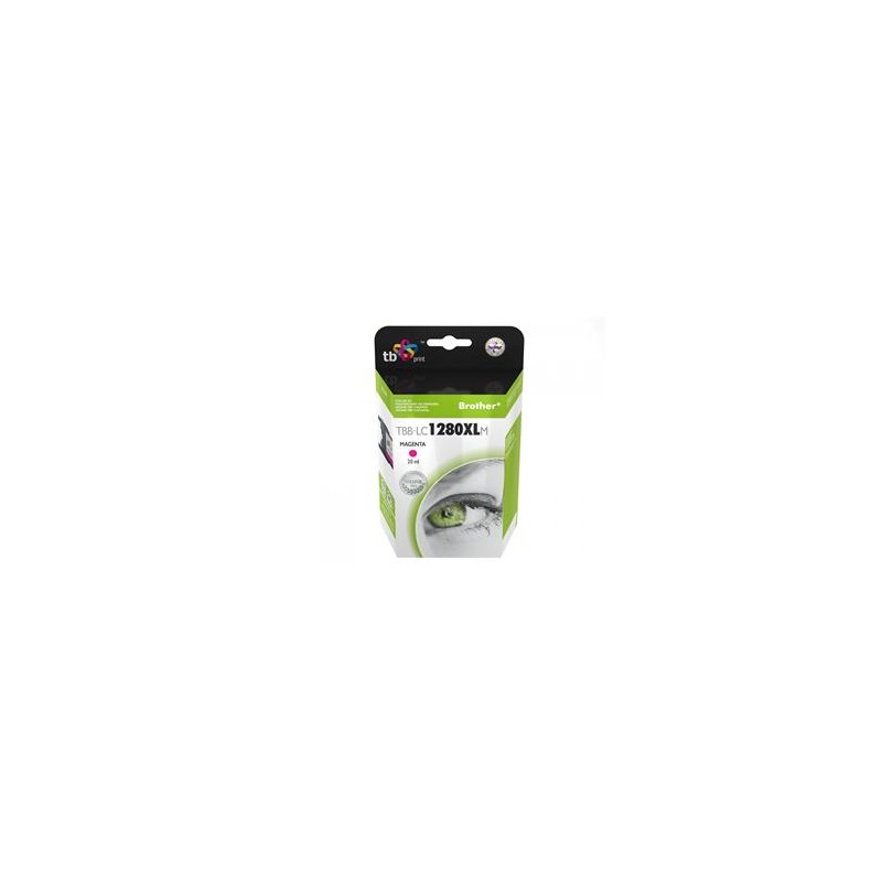 Ink. kazeta TB kompat. s Brother LC 1280XLM 100%N