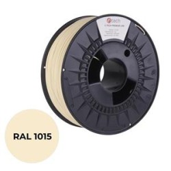 Tisková struna (filament) C-TECH PREMIUM LINE, PLA, slonová kost světlá, RAL1015, 1,75mm, 1kg