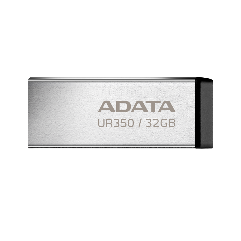 ADATA Flash Disk 32GB UR350, USB 3.2 Dash Drive, kov černá
