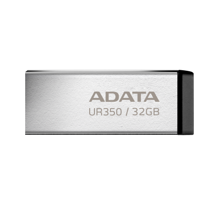 ADATA Flash Disk 32GB UR350, USB 3.2 Dash Drive, kov černá