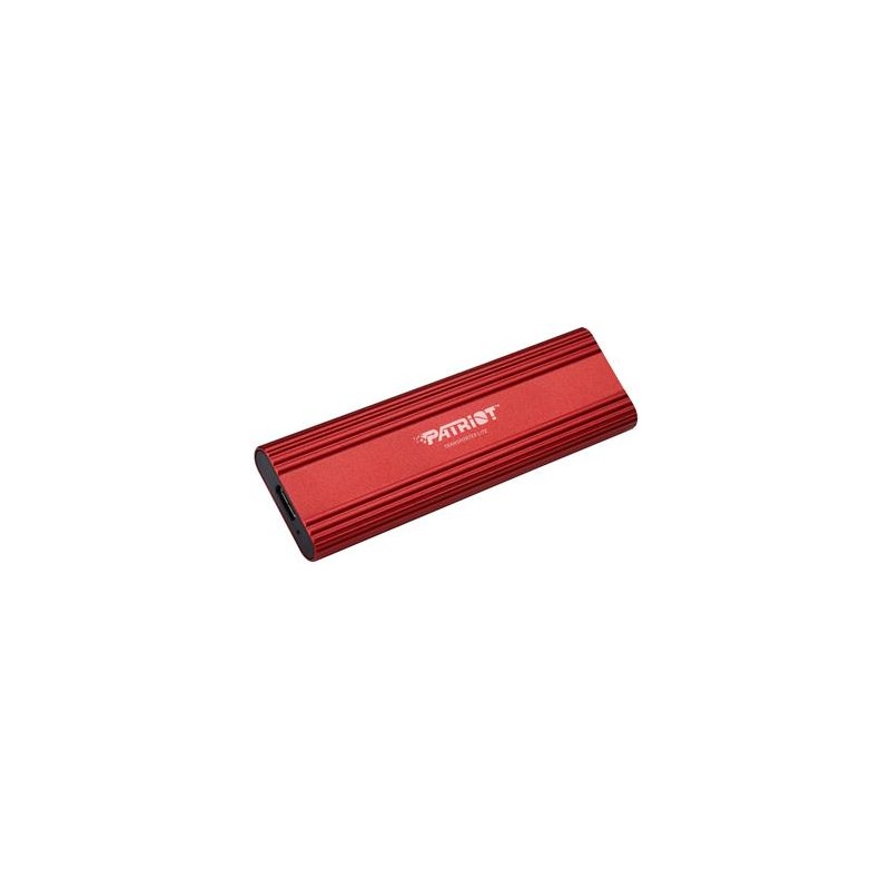 PATRIOT TRANSPORTER Lite 512GB Portable SSD / USB 3.2 Gen2 / USB-C / externí / hliníkové tělo / červený PTPL512GPEC