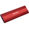 PATRIOT TRANSPORTER Lite 512GB Portable SSD / USB 3.2 Gen2 / USB-C / externí / hliníkové tělo / červený PTPL512GPEC