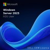 DELL MS CAL 5-pack of Windows Server 2025 Remote Desktop Services, USER