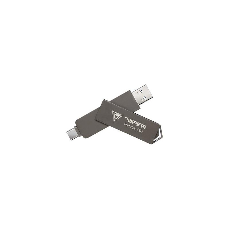 PATRIOT Viper Portable PVP30 SSD 512GB Type A+C / USB 3.2 Gen 2 / šedá PVP30512G28UDG