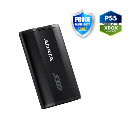 ADATA SD810 2TB SSD / Externí / USB 3.2 Type-C / 2000MB/s Read/Write / černý SD8102000GCBK