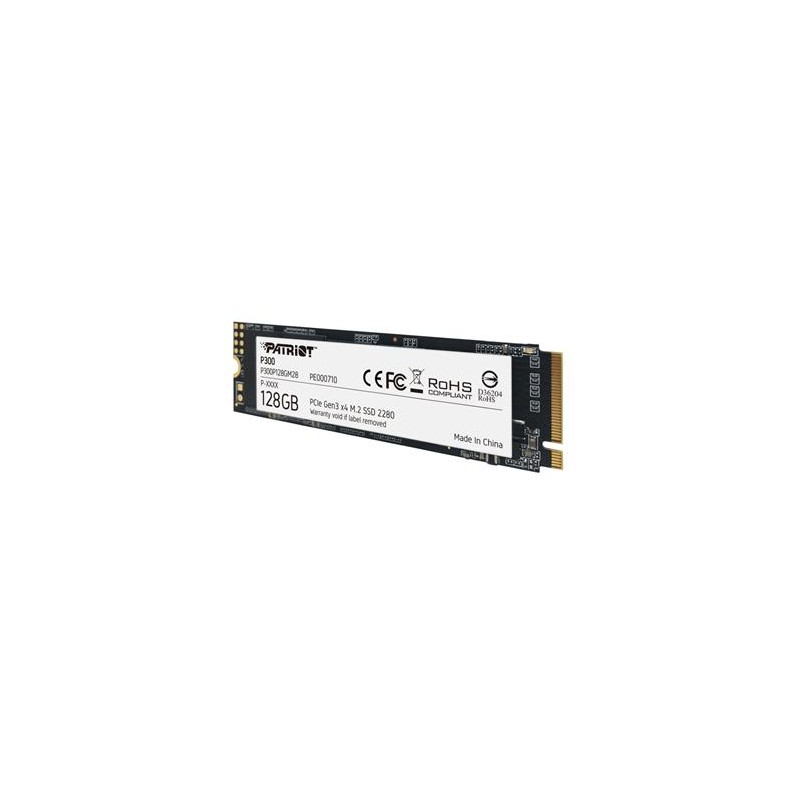 PATRIOT P300 128GB SSD / Interní / M.2 PCIe Gen3 x4 NVMe 1.3 / 2280