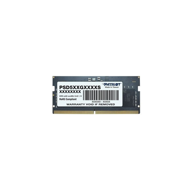 Patriot Signature Line/SO-DIMM DDR5/32GB/4800MHz/CL40/1x32GB