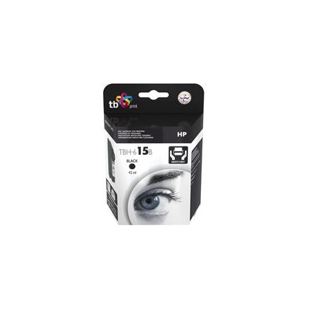 Ink. kazeta TB kompat. s HP C6615DE (No.15) Black