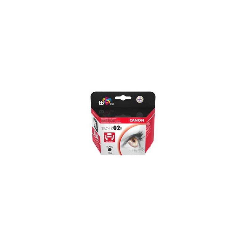 Ink. kazeta TB kompatibilní s Canon BC-02, 0881A003, Black