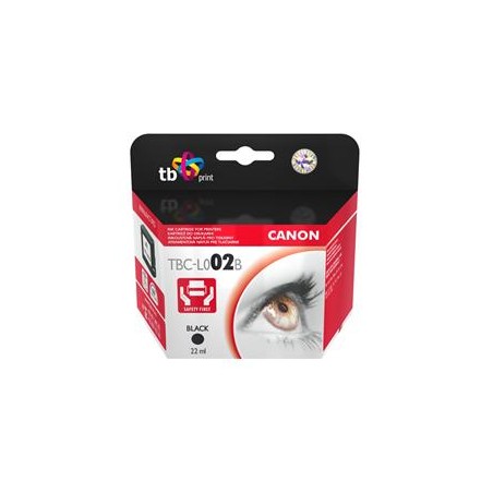 Ink. kazeta TB kompatibilní s Canon BC-02, 0881A003, Black