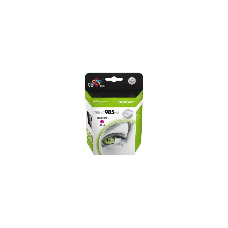Ink. kazeta TB kompat. s Brother LC 985 MA 100% N