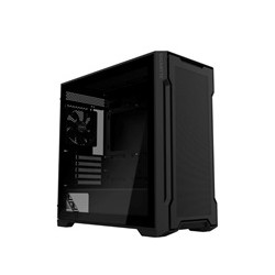 GIGABYTE case GB-C102G, Mid Tower, 2x USB3.0, Průhledná bočnice, 2x 120mm Fan, černá