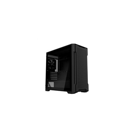 GIGABYTE case GB-C102G, Mid Tower, 2x USB3.0, Průhledná bočnice, 2x 120mm Fan, černá