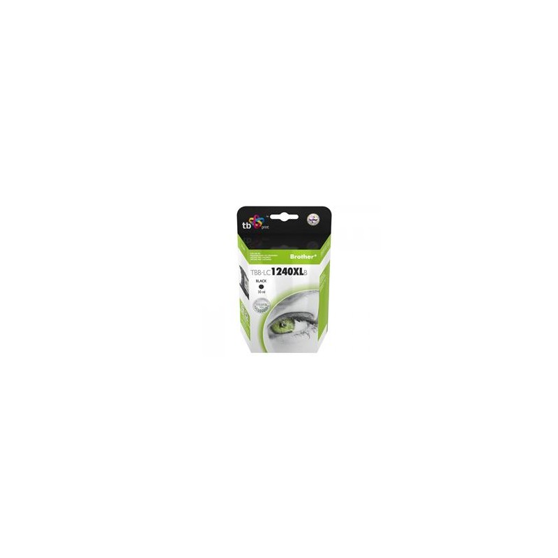 Ink. kazeta TB kompat. s Brother LC1240BK 100% new